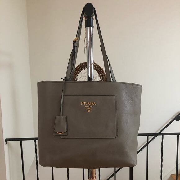 Prada Vitello Daino Tote - Picture 2 of 8